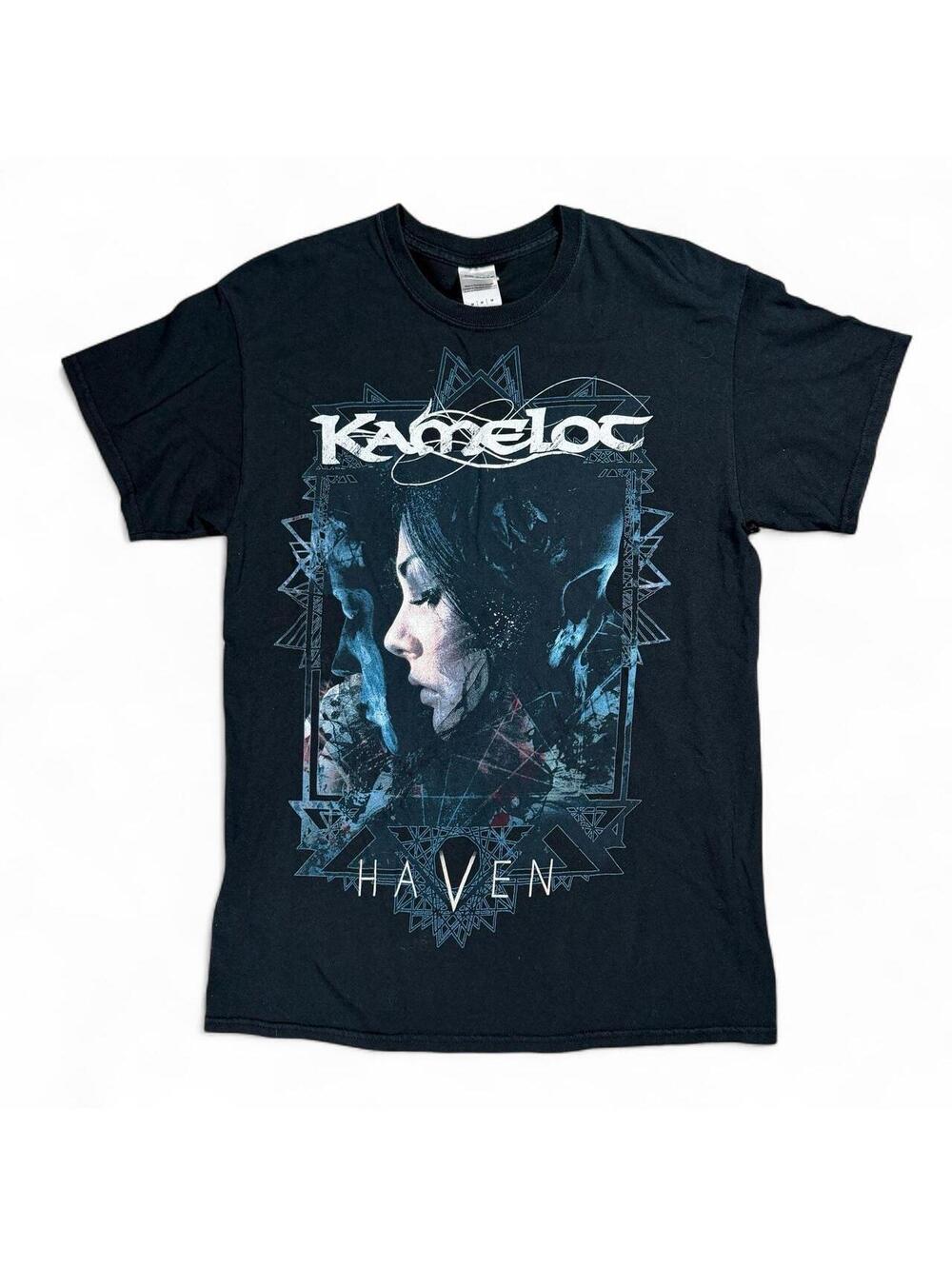 Kamelot Haven North American Tour 2015 Metal Band T-Shirt Medium Grunge